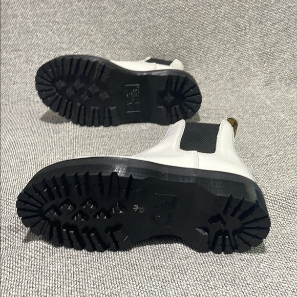 Dr. Martens White Chelsea Boots - Picture 8 of 16